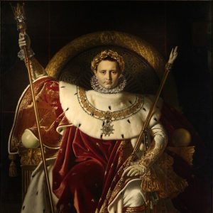 Napoleon in Coronation robes
