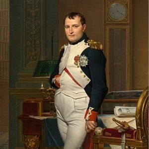 Napoleon in his study at the Tuileries