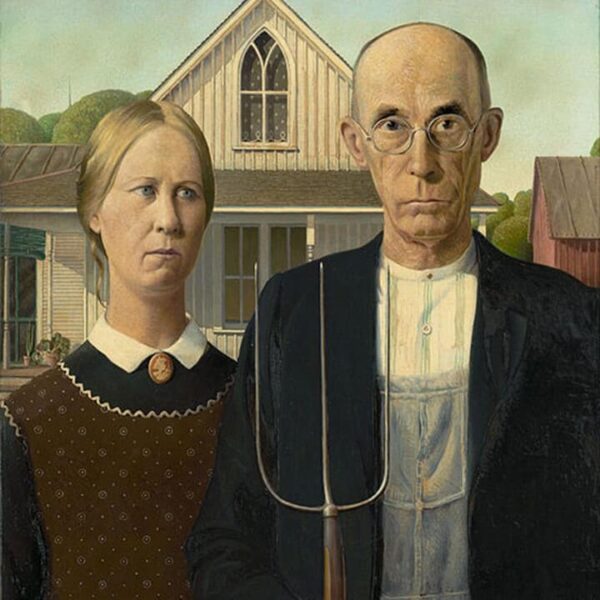 american gothic print gift